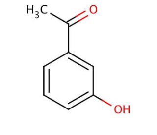 3&prime;-Hydroxyacetophenone (CAS 121-71-1) - chemical structure image