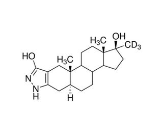 3′-Hydroxystanozolol-D3 - chemical structure image