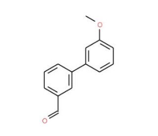 3&prime;-Methoxy-[1,1&prime;-biphenyl]-3-carboxaldehyde (CAS 126485-58-3) - chemical structure image