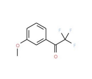 3&prime;-Methoxy-2,2,2-Trifluoroacetophenone (CAS 30724-22-2) - chemical structure image