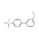 3′-Methoxy-biphenyl-4-sulfonyl chloride (CAS 186550-26-5) - chemical structure image