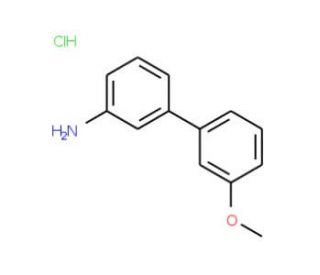 3&prime;-Methoxybiphenyl-3-ylamine hydrochloride - chemical structure image