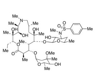 3&prime;-N-Desmethyl-3&prime;-N-tosyl Azithromycin - chemical structure image