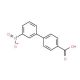 3′-Nitro[1,1′-biphenyl]-4-carboxylic acid (CAS 5737-85-9) - chemical structure image