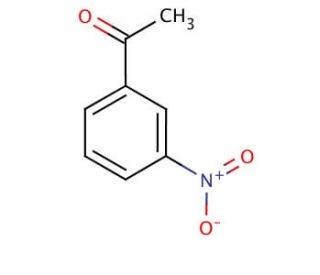 3&prime;-Nitroacetophenone (CAS 121-89-1) - chemical structure image