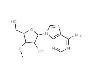 3&prime;-O-Methyladenosine (CAS 10300-22-8) - chemical structure image