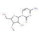 3'-O-Methylcytidine 的分子结构, CAS编号: 20594-00-7 3′-O-Methylcytidine (CAS 20594-00-7) - chemical structure image