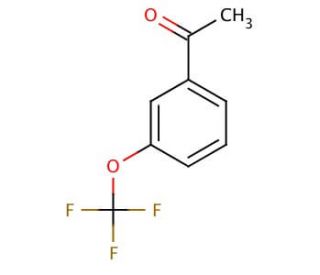 3&prime;-(Trifluoromethoxy)acetophenone (CAS 170141-63-6) - chemical structure image