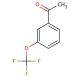 3′-(Trifluoromethoxy)acetophenone (CAS 170141-63-6) - chemical structure image