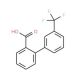 3′-(Trifluoromethyl)-[1,1′-biphenyl]-2-carboxylic acid (CAS 408367-99-7) - chemical structure image