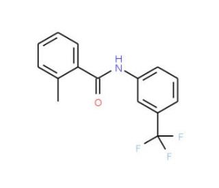 3&prime;-(Trifluoromethyl)-2-toluanilide (CAS 1939-22-6) - chemical structure image