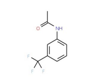 3&prime;-(Trifluoromethyl)acetanilide (CAS 351-36-0) - chemical structure image