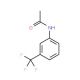 3′-(Trifluoromethyl)acetanilide (CAS 351-36-0) - chemical structure image