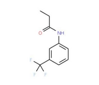 3&prime;-(Trifluoromethyl)propionanilide (CAS 2300-88-1) - chemical structure image