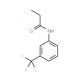 3′-(Trifluoromethyl)propionanilide (CAS 2300-88-1) - chemical structure image