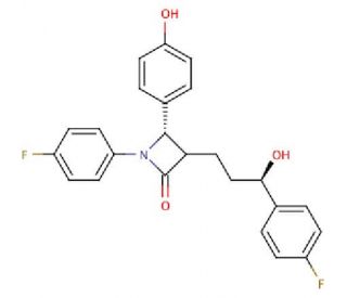 (3&prime;R)-Ezetimibe - chemical structure image