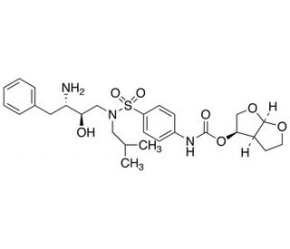 (3R,3aS,6aR)-Hexahydrofuro[2,3-b]furan-3-yl-4-(N-((2R,3S)-3-amino-2-hydroxy-4-phenylbutyl)-N-isobutylsulfamoyl)phenylcarbamat