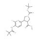 (3R,4R)-1-tert-Butyl 3-methyl 4-(6-chloro-5-pivalamidopyridin-2-yl)pyrrolidine-1,3-dicarboxylate 的分子结构 (3R,4R)-1-tert-Butyl 3-methyl 4-(6-chloro-5-pivalamidopyridin-2-yl)pyrrolidine-1,3-dicarboxylate - chemical structure image