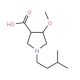 (3R,4S)-4-Methoxy-1-(3-methylbutyl)pyrrolidine-3-carboxylic acid 的分子结构, CAS编号: 1186648-06-5 (3R,4S)-4-Methoxy-1-(3-methylbutyl)pyrrolidine-3-carboxylic acid (CAS 1186648-06-5) - chemical structure image
