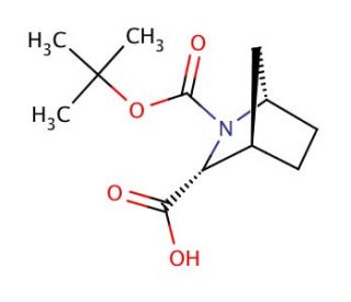 (3R)-N-Boc-2-azabicyclo[2.2.1]heptane-3-carboxylic acid (CAS 291775-53-6) - chemical structure image