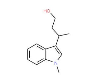 (3S)-(&plus;)-3-(1-Methyl-1H-indol-3-yl)-1-butanol (CAS 406920-76-1) - chemical structure image