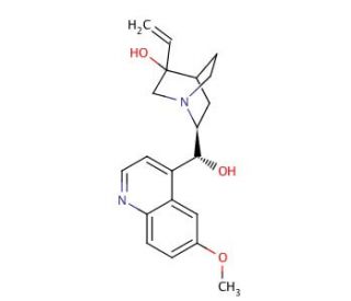 (&minus;)-(3S)-3-Hydroxy Quinine (CAS 78549-61-8&#0;) - chemical structure image