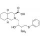 (3S,4aS,8aS)-2-[(2R,3R)-3-Amino-2-hydroxy-4-phenythiobutyl]-decahydro-3-isoquinolinecarboxylic Acid - chemical structure imag