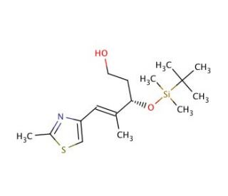 (&minus;)-(3S,4E)-3-{[tert-Butyl(dimethyl)silyl]oxy}-4-methyl-5-(2-methyl-1,3-thiazol-4-yl)pent-4-en-1-ol (CAS 188899-14-1) - chemi