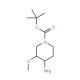 (3S,4R)-4-Amino-1-Boc-3-methoxy-piperidine - chemical structure image
