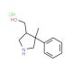 [(3S,4R)-4-Methyl-4-phenylpyrrolidin-3-yl]-methanol hydrochloride - chemical structure image