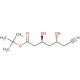 (3S,5R)-6-Cyano-3,5-dihydroxy-hexanoic Acid tert-Butyl Ester 的分子结构, CAS编号: 186508-94-1 (3S,5R)-6-Cyano-3,5-dihydroxy-hexanoic Acid tert-Butyl Ester (CAS 186508-94-1) - chemical structure image