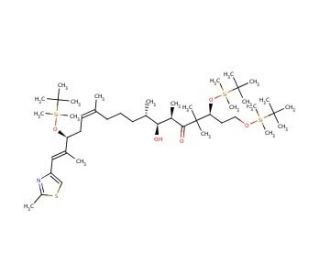 (3S,6R,7S,8S,12Z,15S,16E)-1,3,15-Tris-{[tert-butyl(dimethyl)silyl]oxy}-7-hydroxy-4,4,6,8,12,16-hexamethyl-17-(2-methyl-1,3-th