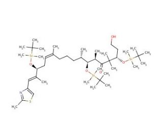 (3S,6R,7S,8S,12Z,15S,16E)-3,7,15-Tris-{[tert-butyl(dimethyl)silyl]oxy}-1-hydroxy-4,4,6,8,12,16-hexamethyl-17-(2-methyl-1,3-th