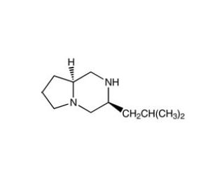 (3S,6S)-3-Isobutyl-1,4-diazabicyclo[4.3.0]nonane - chemical structure image