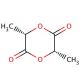 (3S)-cis-3,6-Dimethyl-1,4-dioxane-2,5-dione (CAS 4511-42-6) - chemical structure image