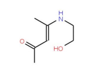 (3Z)-4-[(2-Hydroxyethyl)amino]-3-penten-2-one (CAS 312933-35-0) - chemical structure image