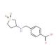 4-[(1,1-Dioxo-tetrahydro-1lambda*6*-thiophen-3-yl-amino)-methyl]-benzoic acid - chemical structure image