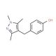 4-[(1,3,5-Trimethyl-1H-pyrazol-4-yl)methyl]-benzenol (CAS 75999-00-7) - chemical structure image