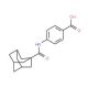 4-[(1-adamantylcarbonyl)amino]benzoic acid (CAS 62144-92-7) - chemical structure image