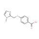 4-[(1-methyl-1H-imidazol-2-yl)methoxy]benzoic acid - chemical structure image