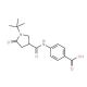 4-{[(1-tert-Butyl-5-oxopyrrolidin-3-yl)carbonyl]-amino}benzoic acid - chemical structure image