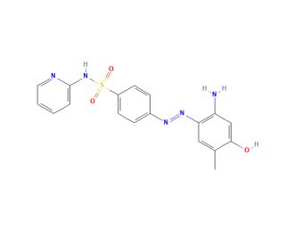 4-[(1E)-2-(2-Amino-4-hydroxy-5-methylphenyl)diazenyl]-N-2-pyridinylbenzenesulfonamide (CAS 1395084-25-9) - chemical structure