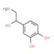 4-[(1R)-2-Amino-1-hydroxyethyl]benzene-1,2-diol (CAS 138-65-8) - chemical structure image