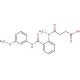 4-[(2-{[(3-methoxyphenyl)amino]carbonyl}phenyl)(methyl)amino]-4-oxobutanoic acid - chemical structure image