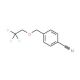 4-[(2,2,2-trifluoroethoxy)methyl]benzonitrile - chemical structure image
