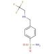 4-{[(2,2,2-trifluoroethyl)amino]methyl}benzenesulfonamide - chemical structure image