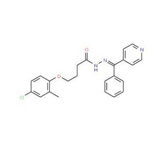 4-[(2,4-Difluorophenoxy)methyl]-5-methylisoxazole-3-carboxylic acid - chemical structure image