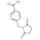 4-[(2,5-dioxopyrrolidin-1-yl)methyl]benzoic acid - chemical structure image