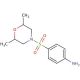 4-[(2,6-dimethylmorpholin-4-yl)sulfonyl]aniline - chemical structure image