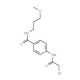 4-[(2-Bromoacetyl)amino]-N-(3-methoxypropyl)-benzamide - chemical structure image